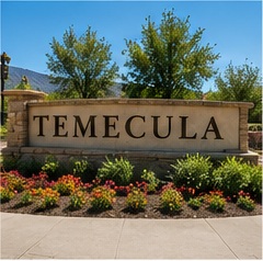Temecula California service area